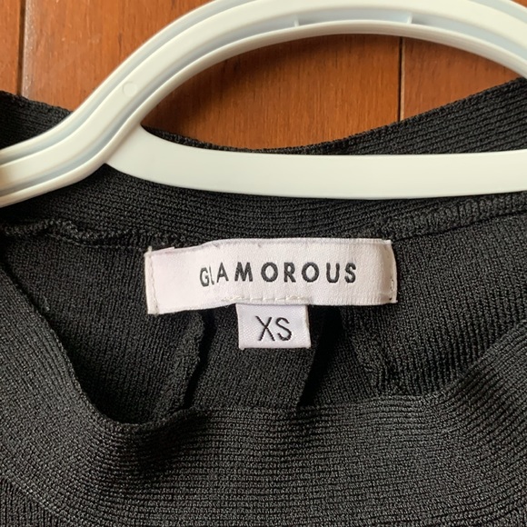 Classic black mini dress XS back cutout - Picture 2 of 4